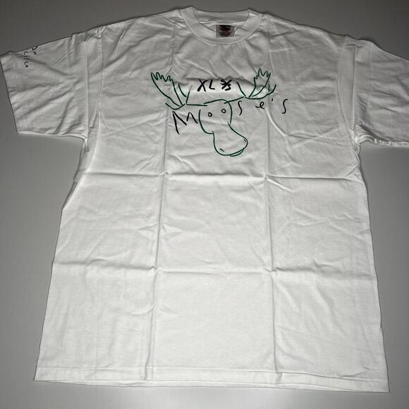 Vintage 90s Moose’s San Francisco T-Shirt XL Deadstock White Graphic Tee USA - Picture 1 of 7